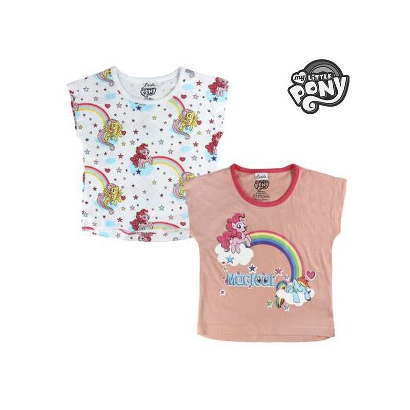 My Little Pony Twin Pack Short Sleeve T-shirts (3-4Years/98-104cm) RRP £9.99 CLEARANCE XL £7.99